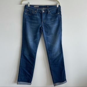 AG Jeans The Stilt Rollup Cigarette Jeans Size 27